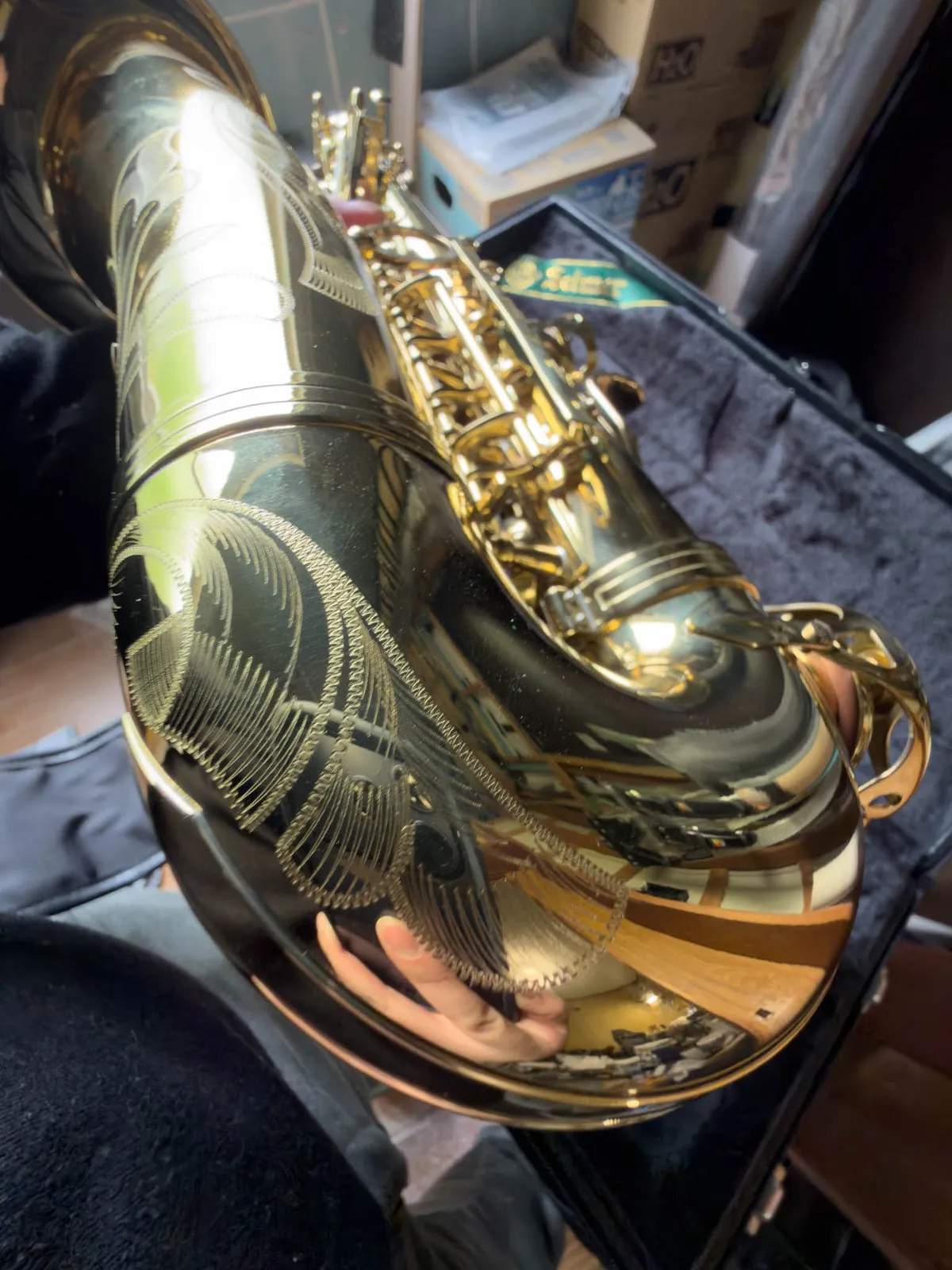 H.Selmer SERIE III W/E アルトサックス 極上美品｜セルマー シリーズ3 彫刻あり中古