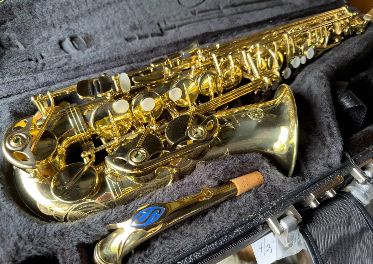 H.Selmer SERIE III W/E アルトサックス 極上美品｜セルマー シリーズ3 彫刻あり中古